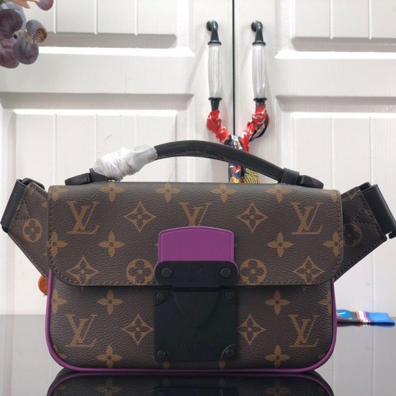 LV Handbags Clutches M45807 Purple
